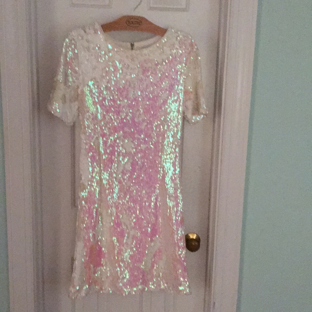 Pretty sequined cocktail dress